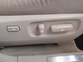 View of control buttons for electric seat adjustment