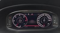 View of instrument panel
