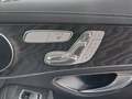 View of control buttons for electric seat adjustment