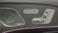 View of control buttons for electric seat adjustment