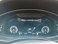 View of instrument panel