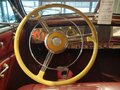View of steering wheel