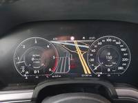 View of instrument panel