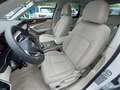 View of front seats