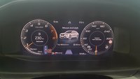 View of instrument panel