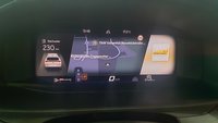 View of instrument panel