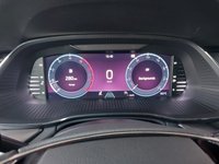 View of instrument panel