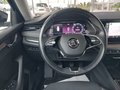 View of steering wheel