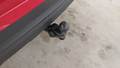 View of trailer tow-bar hitch