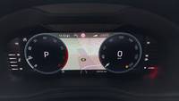 View of instrument panel