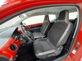 View of front seats