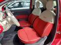 View of front seats