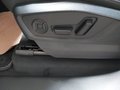 View of control buttons for electric seat adjustment