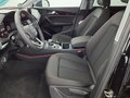 View of front seats