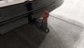 View of trailer tow-bar hitch