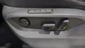View of control buttons for electric seat adjustment