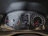 View of instrument panel