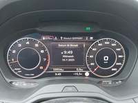 View of instrument panel