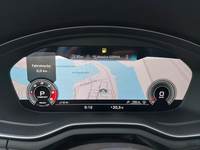 View of instrument panel