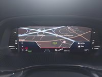 View of instrument panel
