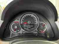 View of instrument panel