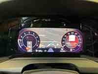 View of instrument panel
