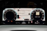 View of instrument panel