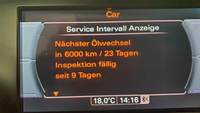 Vehicle status