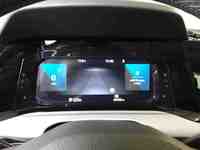 View of instrument panel