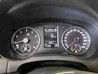 View of instrument panel