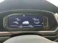 View of instrument panel