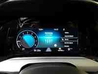 View of instrument panel