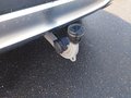 View of trailer tow-bar hitch