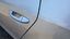 Traces of impact on door edge back left