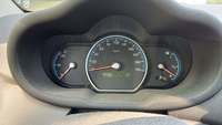 View of instrument panel