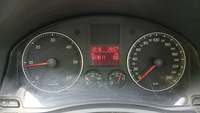 View of instrument panel