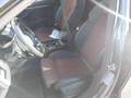 View of front seats
