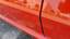 Traces of impact on door edge front left