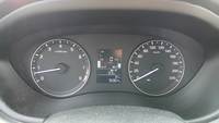 View of instrument panel