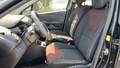 View of front seats