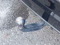 View of trailer tow-bar hitch