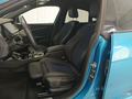 View of front seats