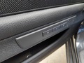 View of control buttons for electric seat adjustment