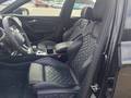 View of front seats