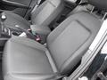 View of front seats