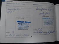Zusatzaktion im Serviceheft