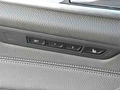 View of control buttons for electric seat adjustment