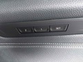 View of control buttons for electric seat adjustment
