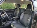 View of front seats