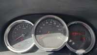 View of instrument panel